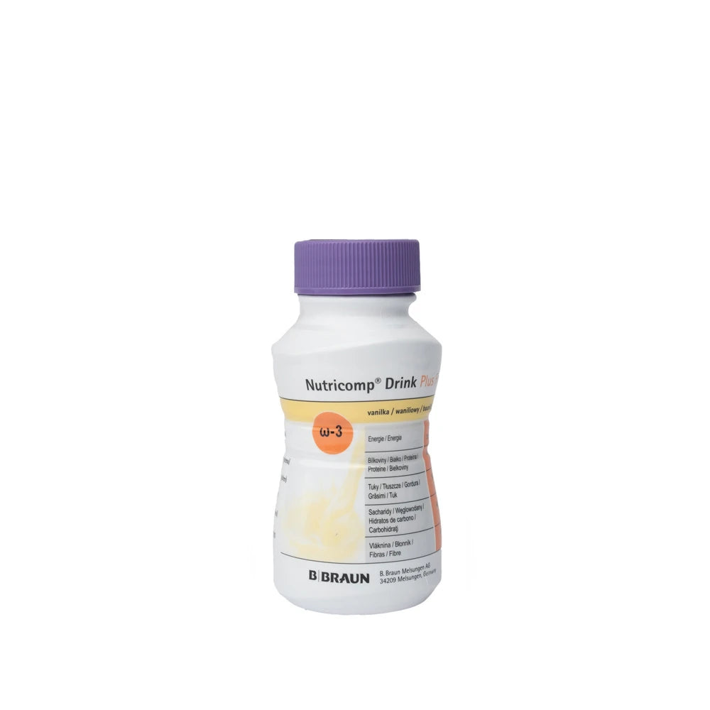 Nutricomp Drink Plus Fibre ваниль 1.5kcal/ml 200ml Braun