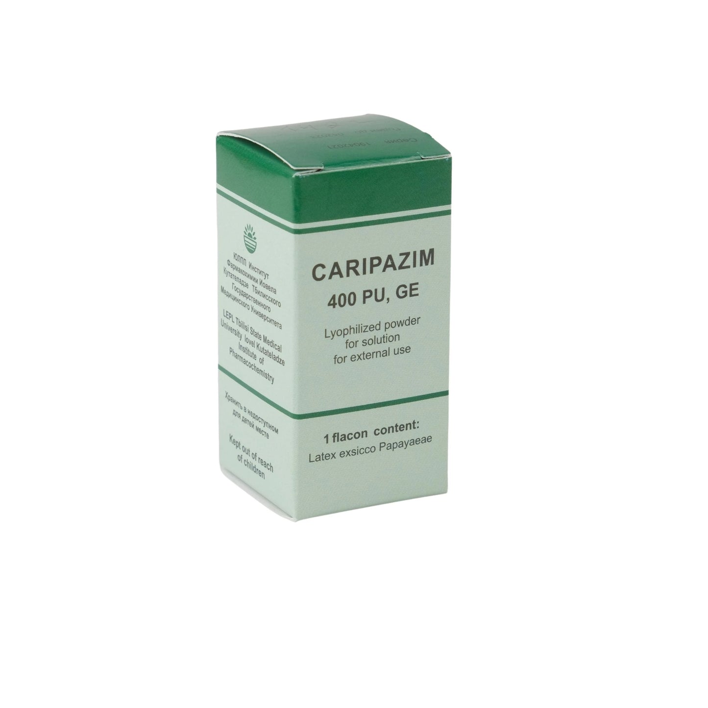 Caripazim лиоф./р-р для наружного применения 400UP N1