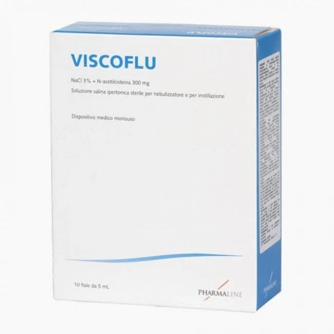 Viscoflu 300mg 5ml стер. гипер. р-р для ингаляций 5x2