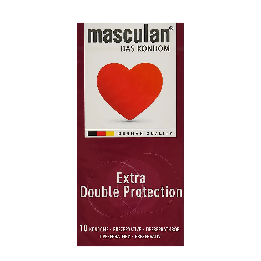 Презервативы Masculan Extra Double Protection N10