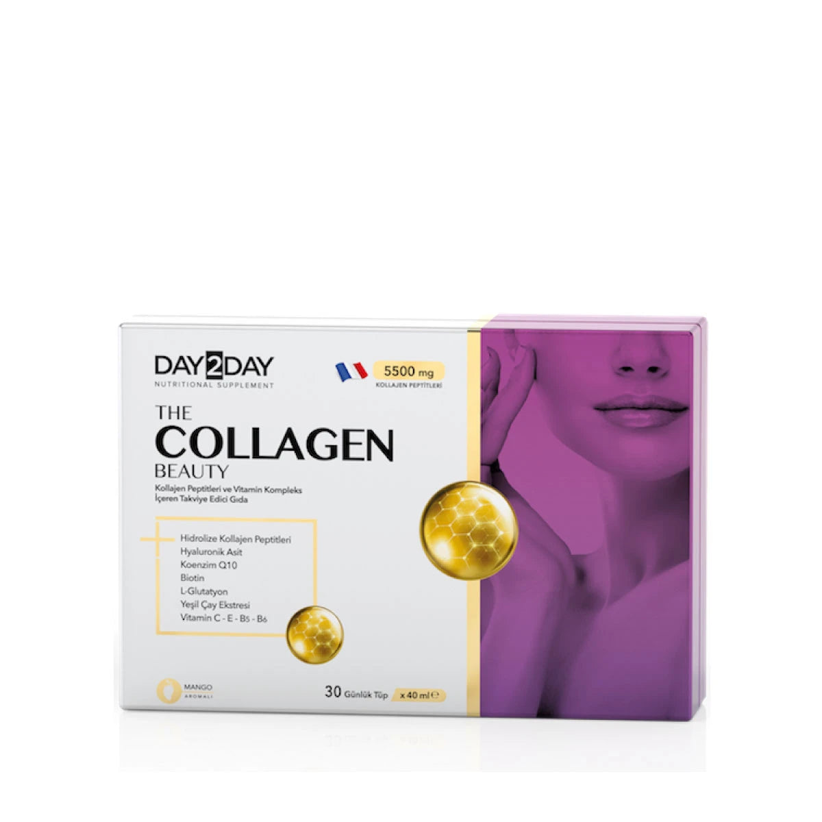 Day2Day collagen beauty de baut 40ml N30 (Orzaks)