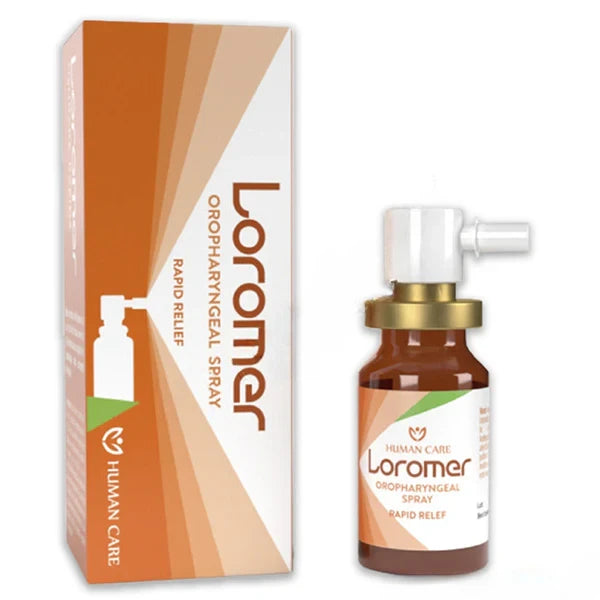 Loromer oral spray (durere în gât) 2 ani+ 10ml Human Care