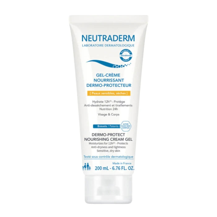 NEUTRADERM Dermo-protect Cremă-gel hranitoare pentru pielea uscată, 200ml