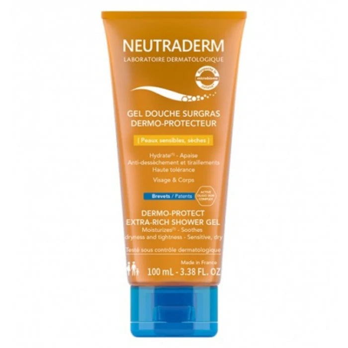 NEUTRADERM Dermo-protect Gel de duș extra-rich pentru piele uscată, 100ml