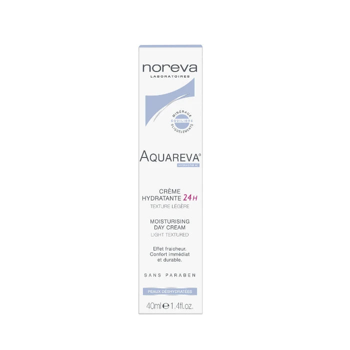 Noreva AQUAREVA Cremă hidratantă 24h textură fluida 40 ml (ten normal, combinat)