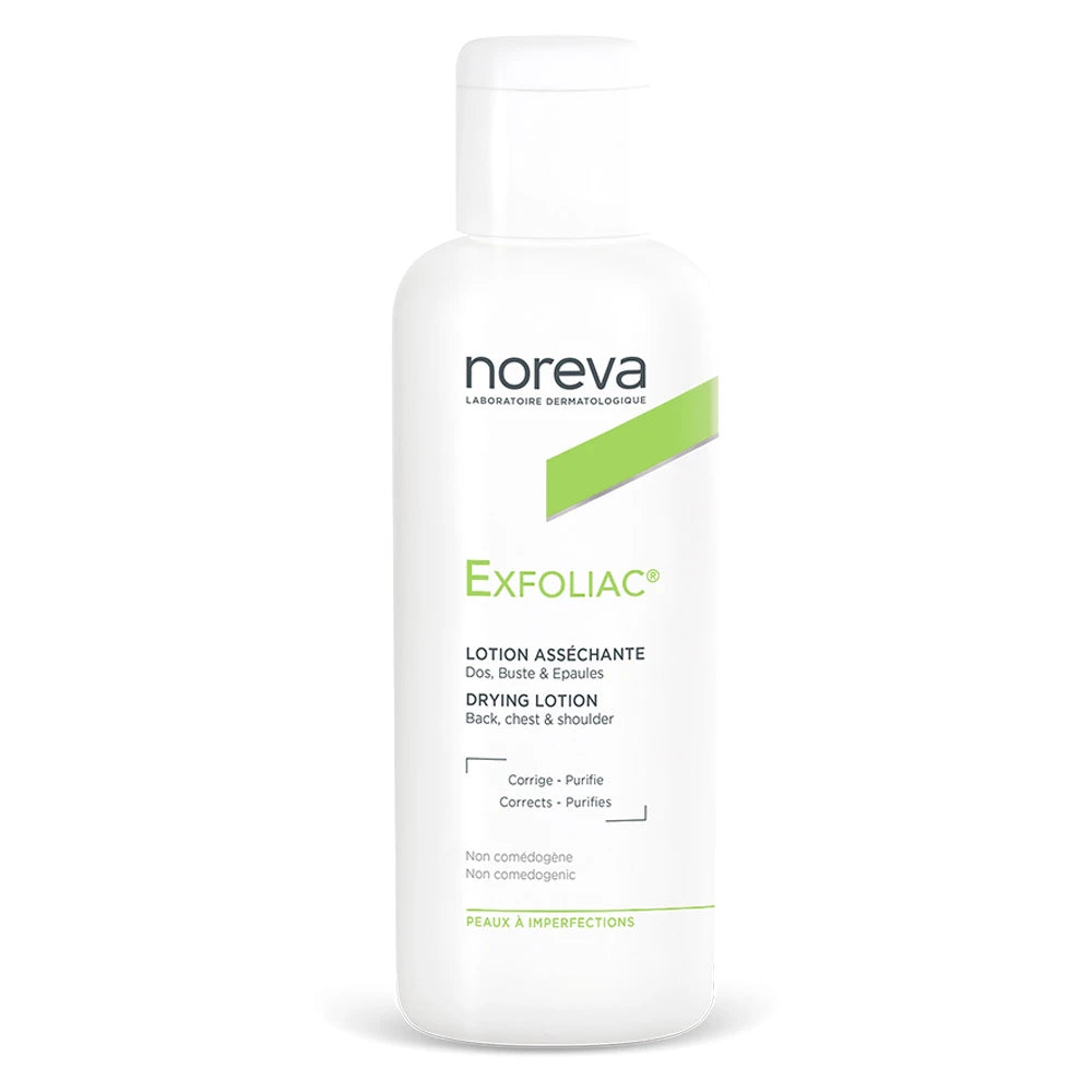 Noreva EXFOLIAC Лосьон 125ml (лечение акне на теле и участках кожи, покрытых волосами)