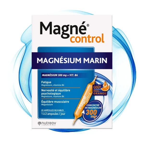 Nutreov Magne Control 300mg+vit.B6 питьевые ампулы N20
