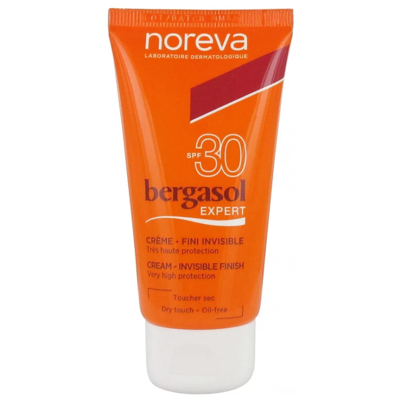 Noreva Bergasol Expert Невидимый крем SPF30, 50ml