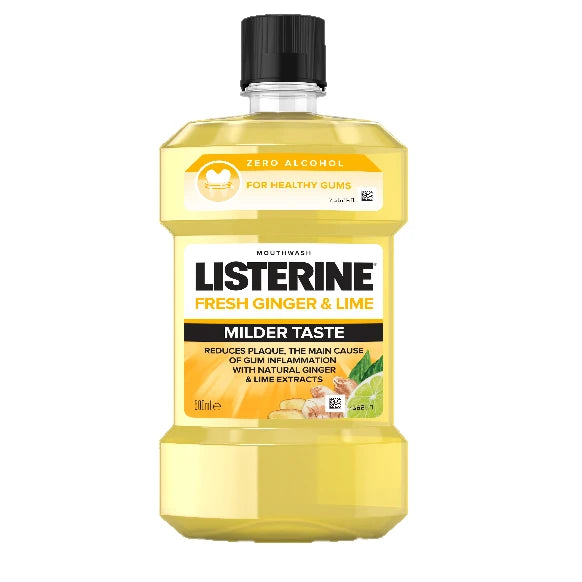 Listerine Apă de gura "Ghimbir-Lamiie Verde" 250ml