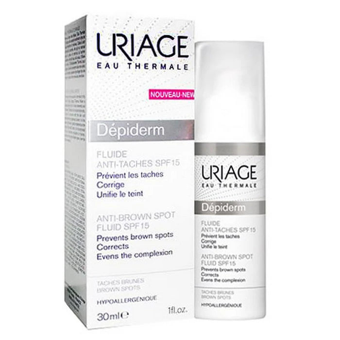 Uriage Depiderm Депигментирующий флюид SPF15, 30ml (15000913)