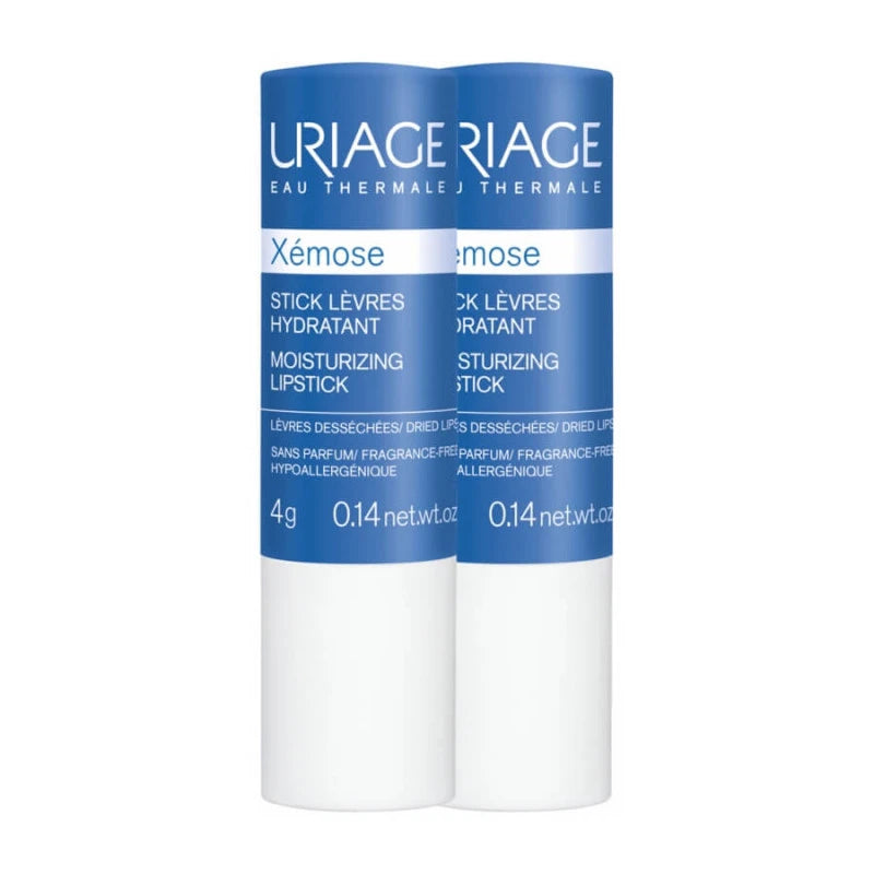 Uriage Набор Xemose Стик для сухих губ 2x4g