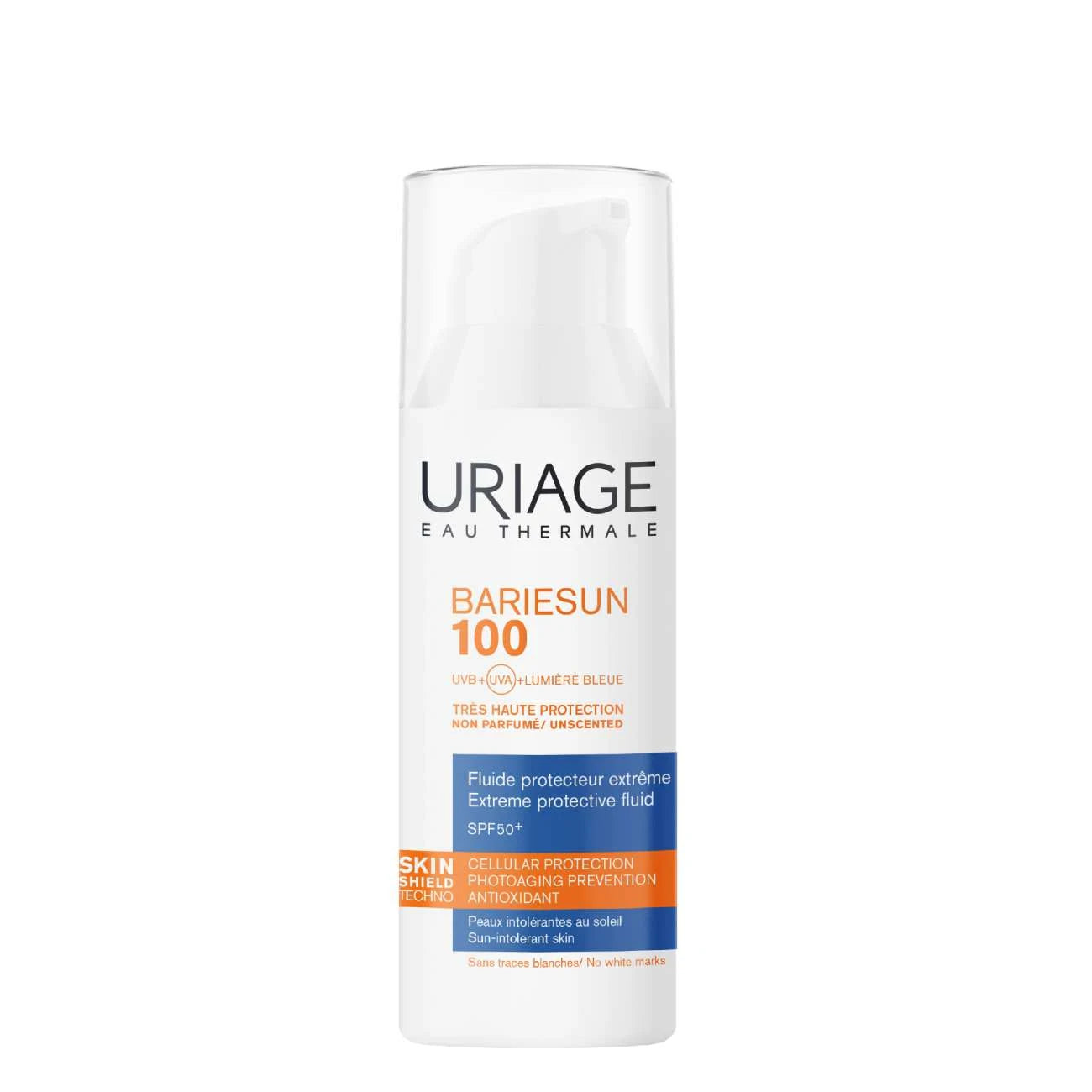 Uriage Bariesun 100 Fluid protecție extremă SPF 50+, 50ml