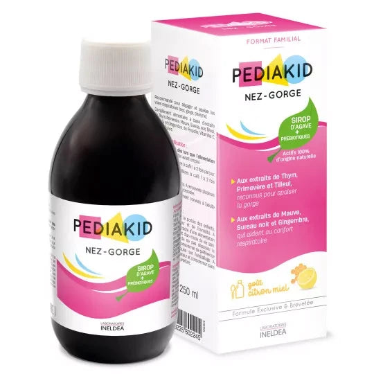 INELDEA Pediakid Nose-Throat сироп для носа и горла 250ml