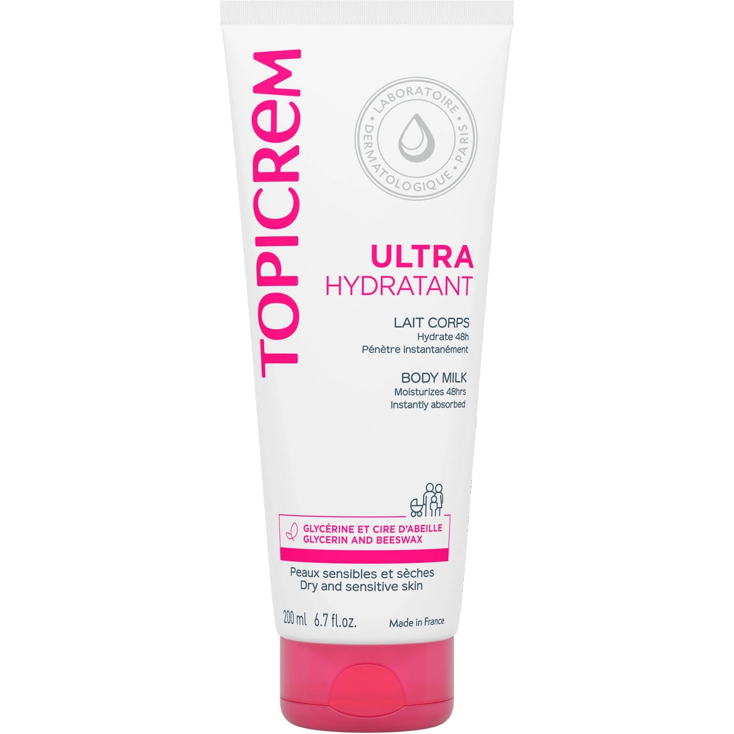 Topicrem UM Молочко для тела ультраувлажняющее 200ml (0972002)