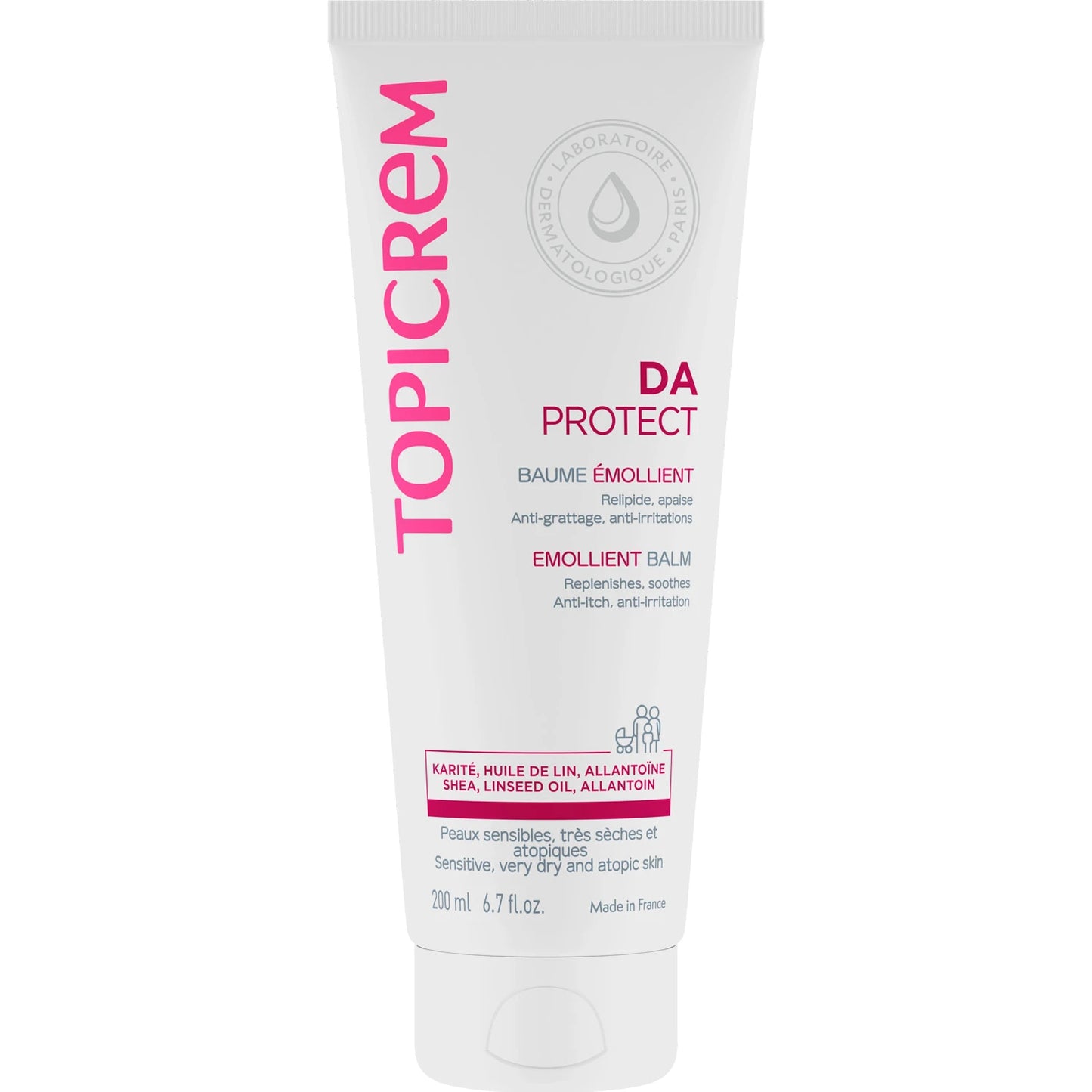 Topicrem DA Смягчающий бальзам для атопичной кожи 200ml (0442101)