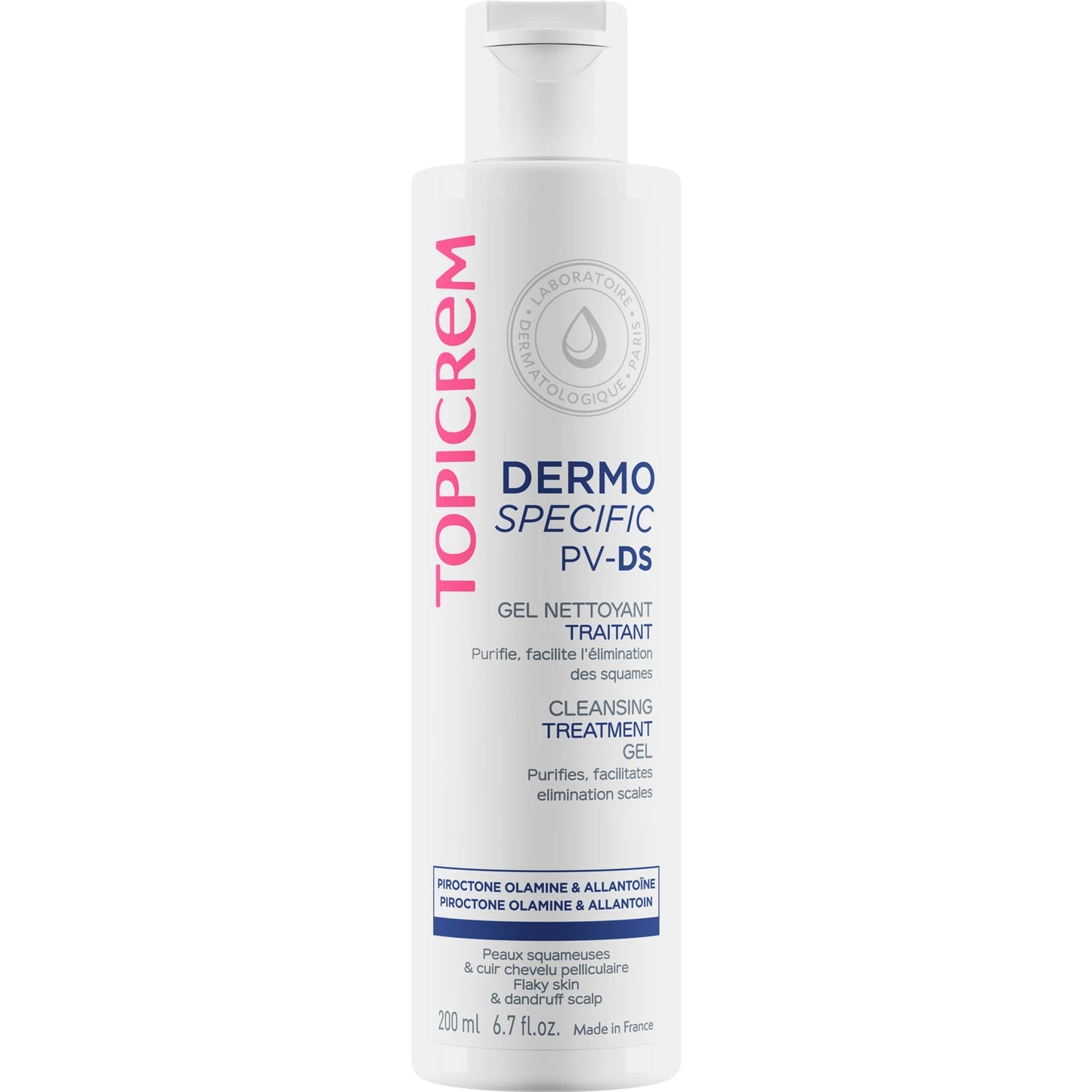 Topicrem PV/DS Gel de curatare pentru păr și corp 200ml