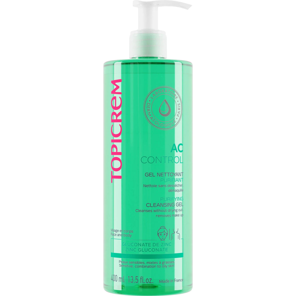 Topicrem AC Очищающий гель 400ml (0570102)