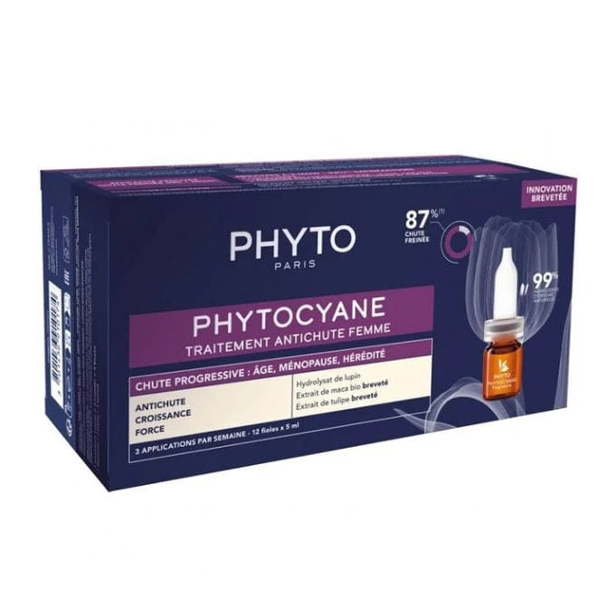 PHYTO Phytocyane Progressive Ампулы против выпадения волос 12x5ml