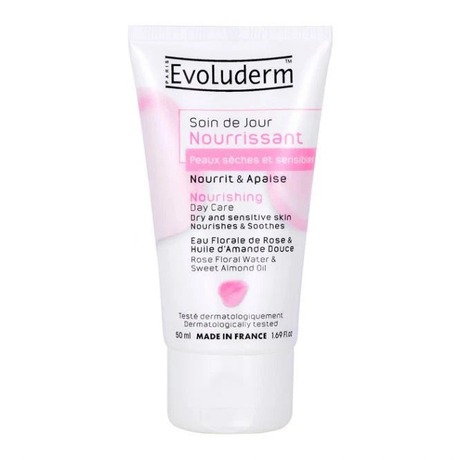 Evoluderm Питательный дневной крем для лица, сухая и чувствительная кожа, 50ml (18347)