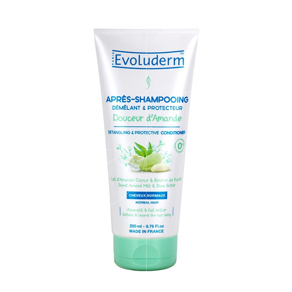 Evoluderm Balsam protector pentru păr normal Douceur d'Amande, 200ml (19362)