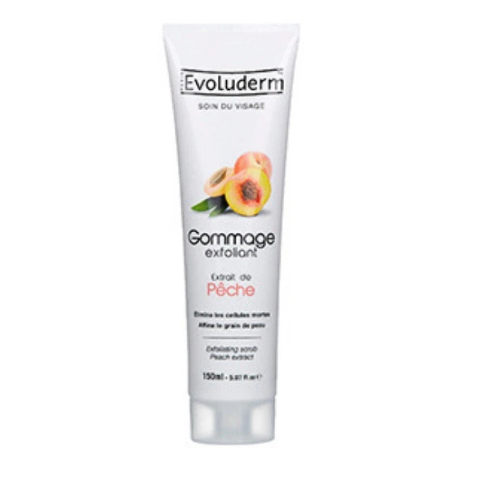 Evoluderm Отшелушивающий гоммаж для лица с экстрактом персика, 150ml (3020)