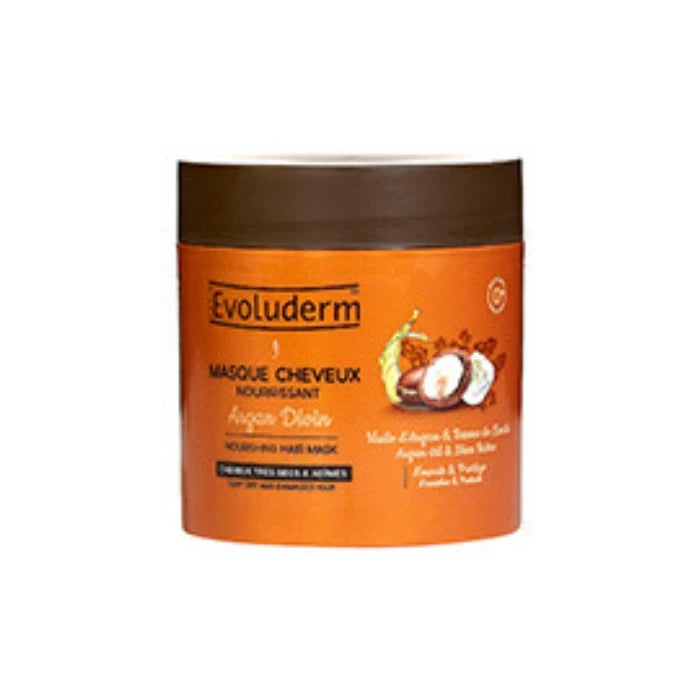 Evoluderm Argan Mască de păr pentru netezire, 500ml (8106C)