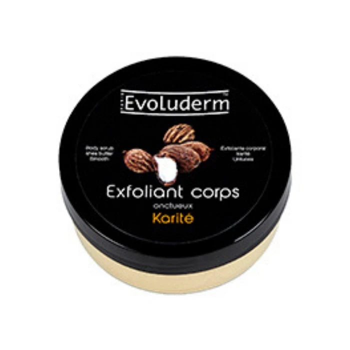 Evoluderm Скраб для тела с карите, 200ml (13227)