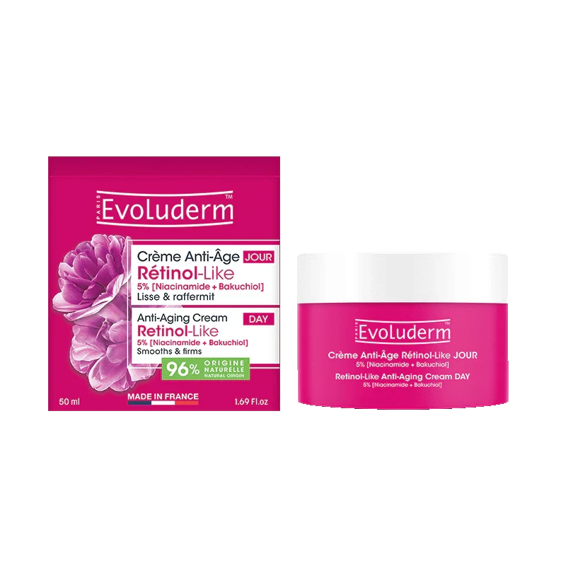 Evoluderm Retinol-Like Cremă anti-îmbătrânire de zi 50ml