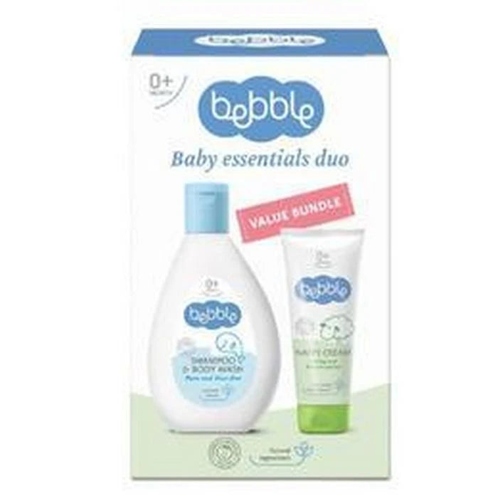 Bebble Набор Baby Essentials Duo (шампунь 200ml + крем под подгузник 75ml)