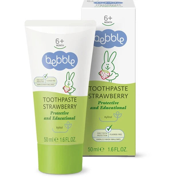 Bebble Зубная паста Клубника, 6+, 50ml