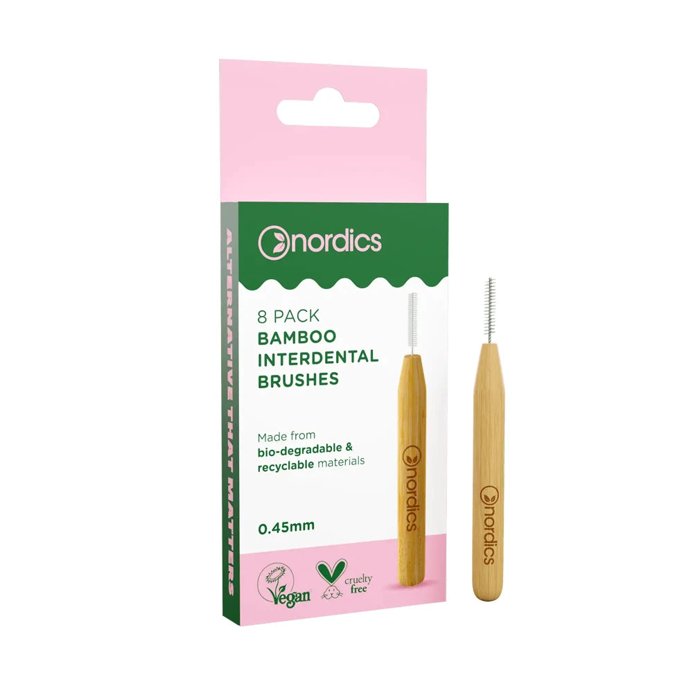 Nordics Bamboo межзубные щетки, 0.45mm, N8
