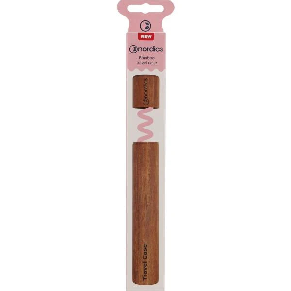 Nordics Bamboo Husă pentru periuță de dinți pentru călatorii