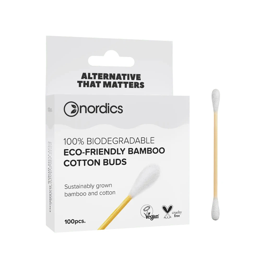 Nordics Bamboo Bețișoare igienice (alb) N100
