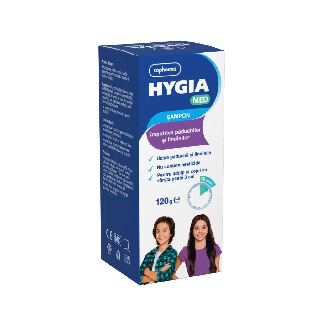 Hygia Med Șampon împotriva păduchilor 120g