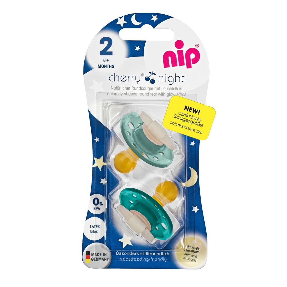 NIP Cherry Night B Пустышка латексная, размер 2 (6+ месяцев) N2
