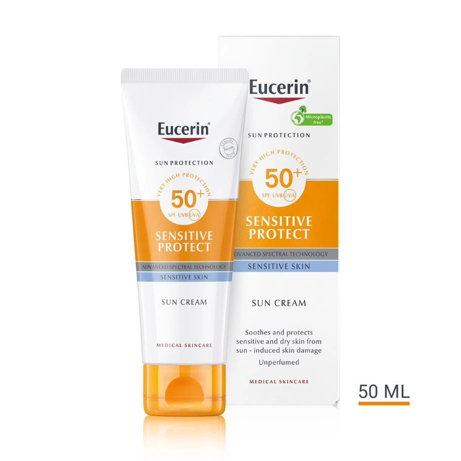 Eucerin Sun Sensitive Protect Cremă pentru piele sensibilă SPF 50+ 50ml