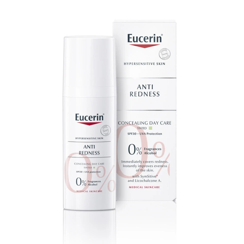 Eucerin AntiREDNESS Cremă pentru față de zi (rozacee), corector de nuanta, SPF25, 50ml