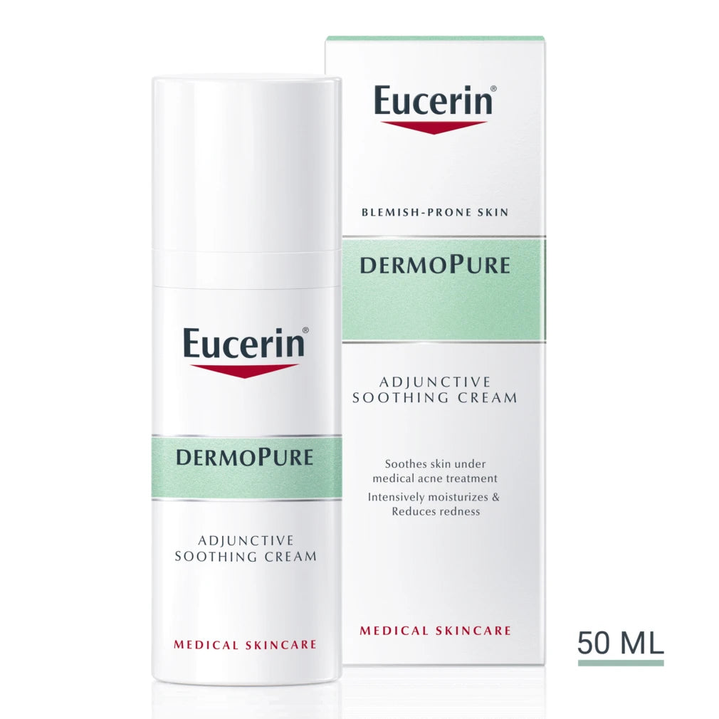 Eucerin DermoPURE Успокаивающий крем для лечения акне 50ml