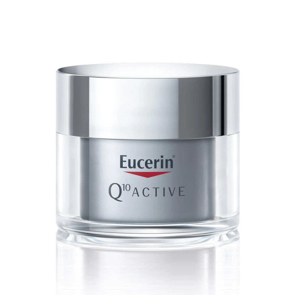 Eucerin Q10 Active Ночной крем для лица против морщин 50ml