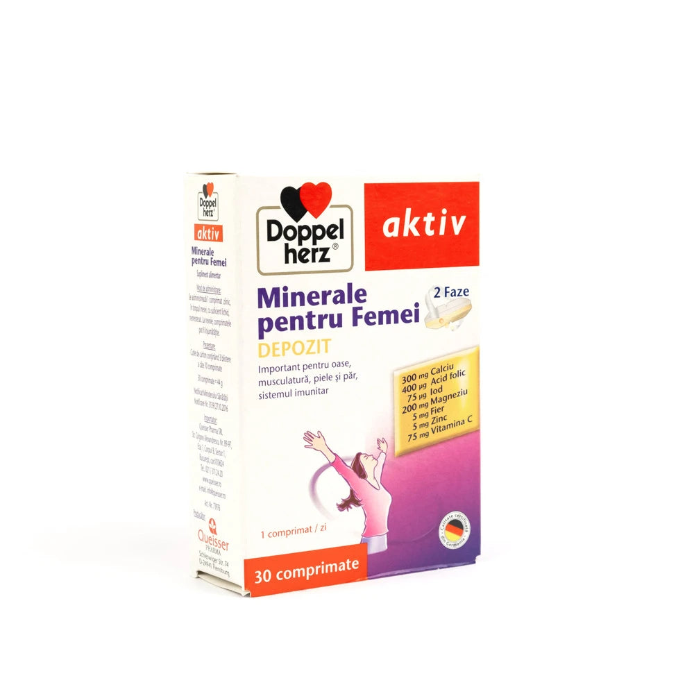 Doppelherz Activ Minerale p/u femei comp. N30
