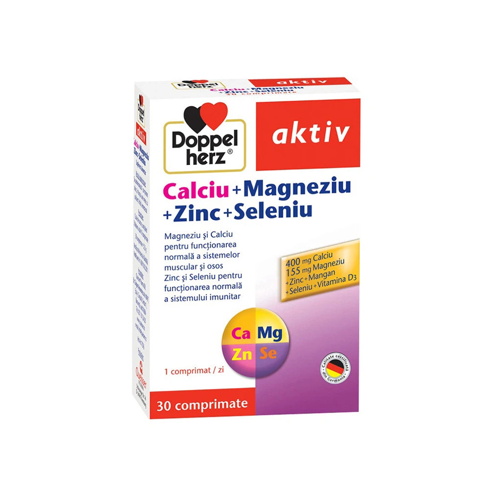 Doppelherz Ca+Mg+Zn+Se табл. N30