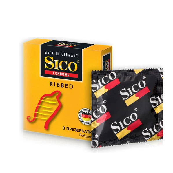 Prezervative Sico N3 Ribbed (relief inelat)