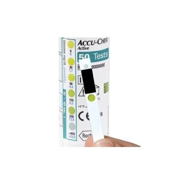 Test p/u glucometru ACCU-CHEK Active N50