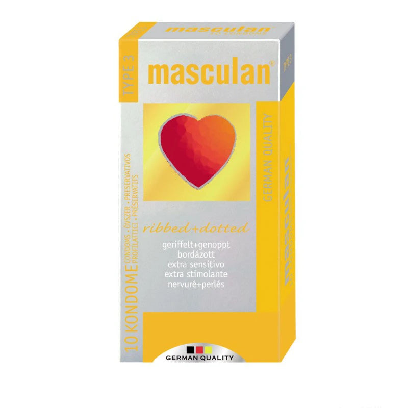 Prezervative Masculan type3 vibbed N10