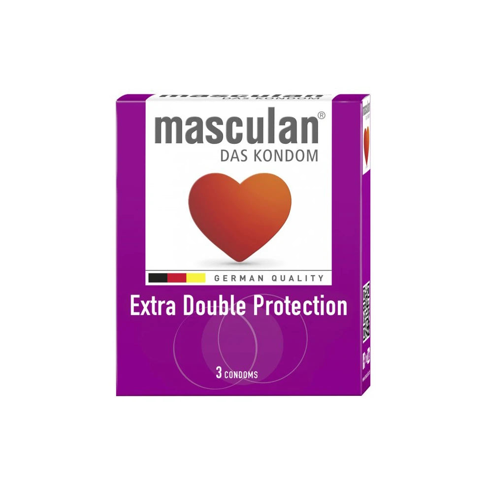 Презервативы Masculan Extra Double Protection N3