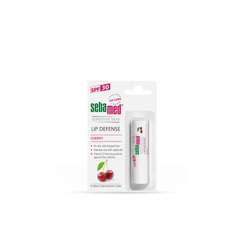Sebamed Balsam pentru buze SPF 30 cu aromă de vișină 4,8g