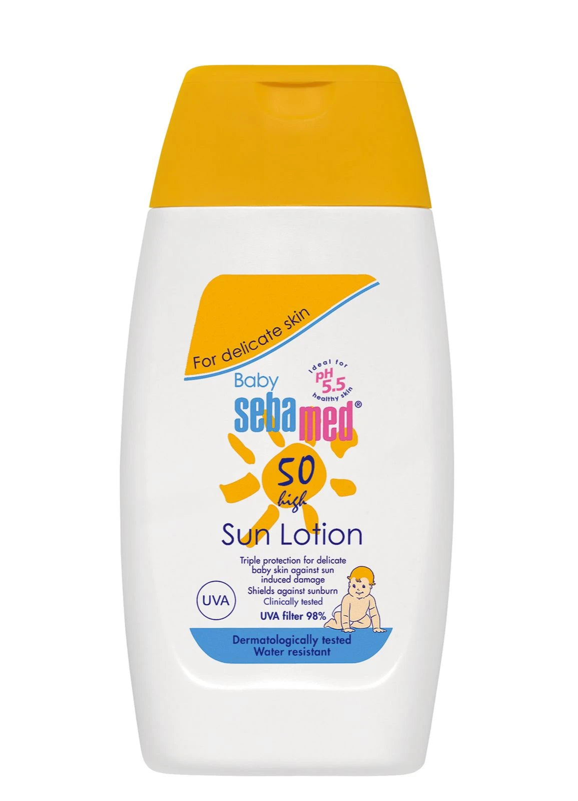 Sebamed Baby Loțiune pentru copii cu protecție solară SPF 50, 200ml