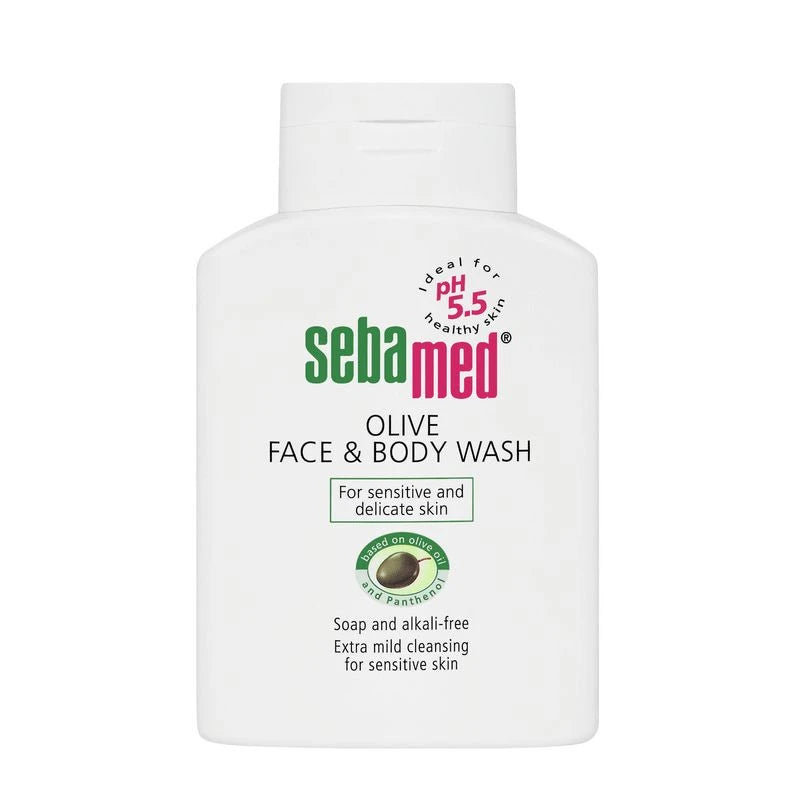 Sebamed Lichid de spalare cu ulei de masline pentru față și corp 1000ml