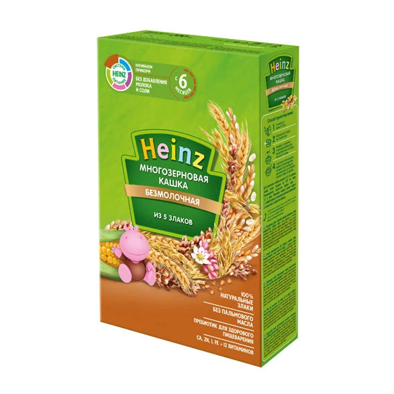 Heinz Каша ассорти из 5 злаков с 6 месяцев 200g