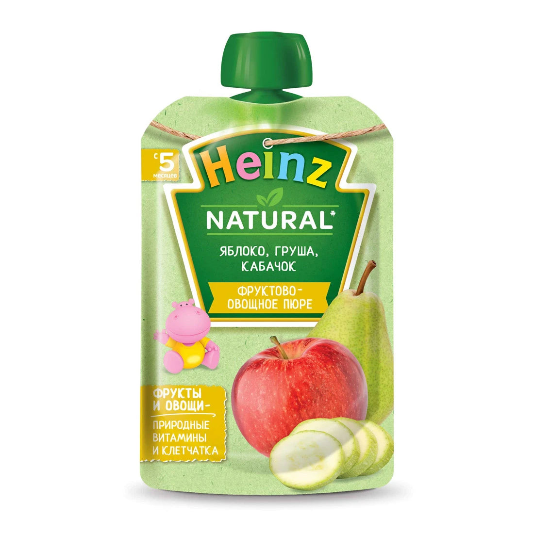 Heinz Пюре яблоко, груша и тыква 90g